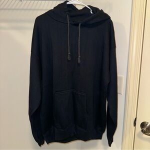 Black Oversized Hoodie